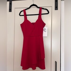 Honey and Rosie Red Cocktail dress Medium